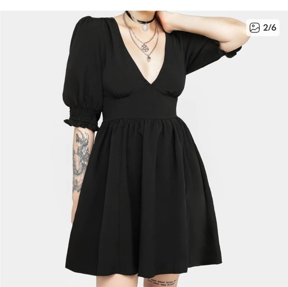 Disturbia Divination Textured Mini Dress